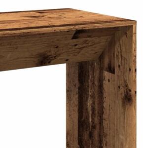 Stolik barowy, stare drewno, 102x50x103,5 cm