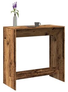 Stolik barowy, stare drewno, 102x50x103,5 cm