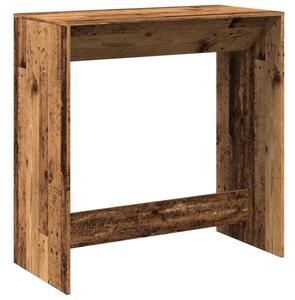 Stolik barowy, stare drewno, 102x50x103,5 cm