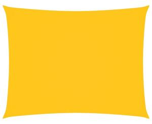 Prostokątny żagiel ogrodowy, tkanina oxford, 2x3 m, żółty