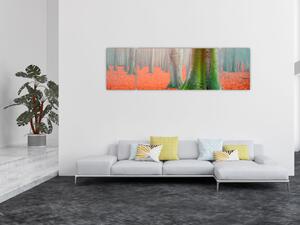Obraz drzew (170x50 cm)