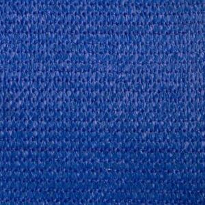 Żagiel przeciwsłoneczny, 160 g/m², niebieski, 2,5x5 m, hdpe