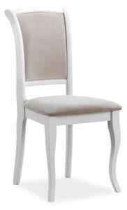 Krzesło Mn-Sc Białe / 132 Beżowe