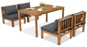 Meble ogrodowe Brunei Premium 4 Garden Point akacja