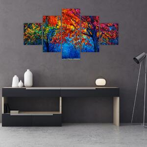 Obraz malowania natury (125x70 cm)