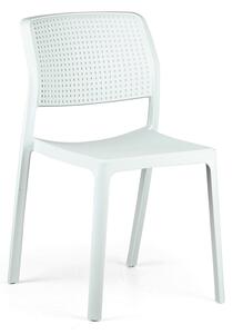 Krzesło do jadalni plastikowe NELA, mięta