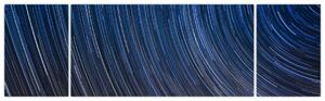 Obraz nocnych gwiazd i nieba (170x50 cm)