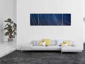 Obraz nocnych gwiazd i nieba (170x50 cm)