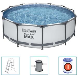 Bestway Basen Steel Pro MAX z akcesoriami, 366x100 cm