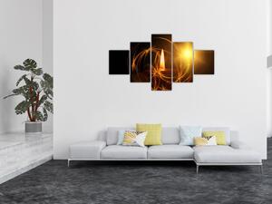 Obraz świecy (125x70 cm)