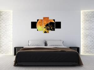 Obraz cieni w świetle księżyca (125x70 cm)