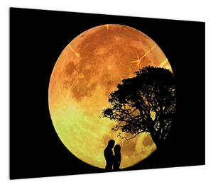 Obraz cieni w świetle księżyca (70x50 cm)