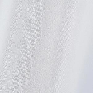 Goldea woal na metry - wzór 1036 „len” - biały 150 cm