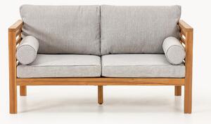 Sofa ogrodowa z drewna akacjowego Bo (2-osobowa)