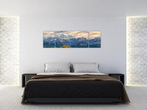 Obraz - panorama górska (170x50 cm)