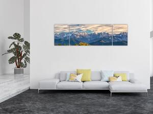 Obraz - panorama górska (170x50 cm)