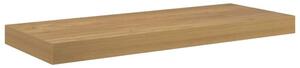 Nowoczesna półka Ścienna brązowa z materiału drewnopochodnego 60 x 23 x 4 cm
