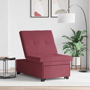Nowoczesna rozkÅadana sofa w kolorze czerwonego wina