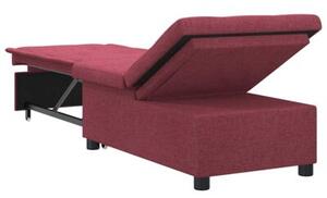 Nowoczesna rozkÅadana sofa w kolorze czerwonego wina