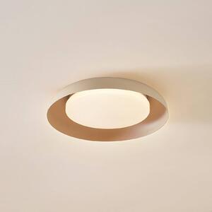 Lampa sufitowa LED Florie Lindby, kremowy / amber, salon / jadalnia, tworzywo sztuczne, nowoczesny