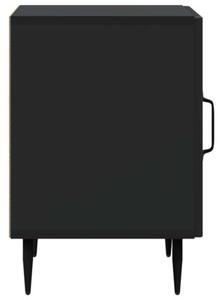 Szafka nocna 2 szt. czarny 43 x 34,5 x 50 cm drewno inÅ¼ynieryjne