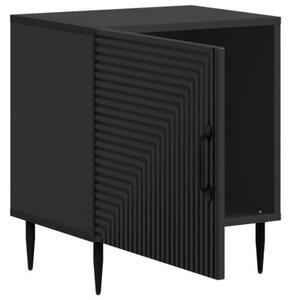 Szafka nocna 2 szt. czarny 43 x 34,5 x 50 cm drewno inÅ¼ynieryjne