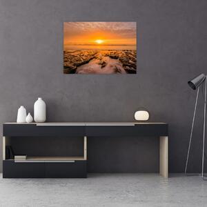 Obraz zachodu słońca (70x50 cm)