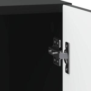 Szafka nocna 2 szt. czarny 43 x 34,5 x 50 cm drewno inÅ¼ynieryjne