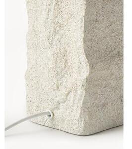 Lampa stołowa z podstawą betonu Kiri