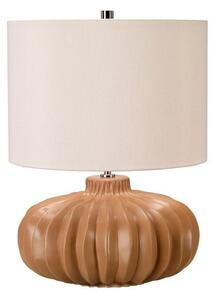 Ceramiczna lampa stołowa Woodside - abażur ivory