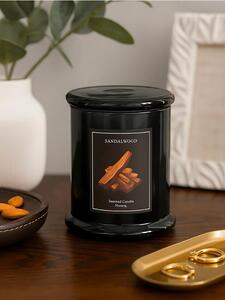 Sinsay - Świeca zapachowa Sandalwood - czarny