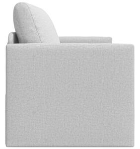 Sofa bed szary chmura 124 x 71 x 78 cm tkanina