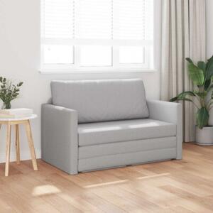 Sofa bed szary chmura 124 x 71 x 78 cm tkanina