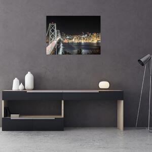 Obraz Brooklyn Bridges i Nowego Jorku (70x50 cm)