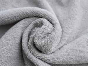 Ręcznik BIBAZ 50x100 cm, jasnoszary