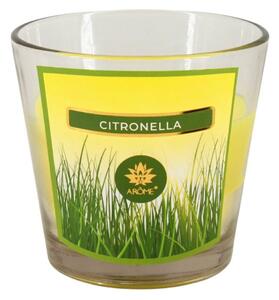 Arome Świeczka zapachowa w szkle Citronella, 120 g