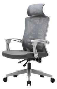 Fotel ergonomiczny ANGEL biurowy obrotowy Spino szary