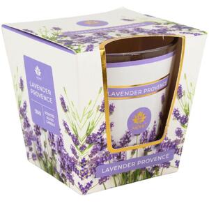 Arome Świeczka zapachowa w szkle Lavender Provence, 120 g