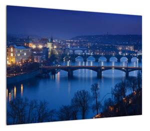 Obraz praskich mostów (70x50 cm)