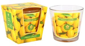 Arome Świeczka zapachowa w szkle Fresh Lemon, 120 g