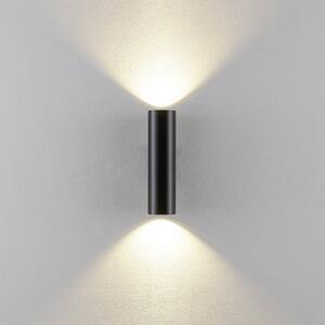 Deko-Light Kinkiet CAN, możliwość ściemniania, czarny, salon / jadalnia, aluminium