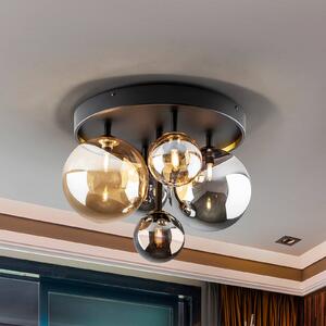 Schuller Valencia Lampa sufitowa LED Dark, multikolor, salon / jadalnia, szkło
