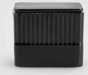 Reserved - Ceramiczny pojemnik na szczoteczki - Czarny