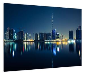 Obraz miasta nocą (70x50 cm)