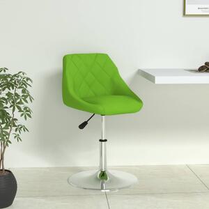 Krzesło stołowe, zielone, sztuczna skóra