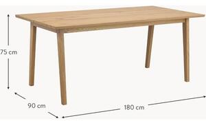 Stół do jadalni Melfort, 180 - 280 x 90 cm