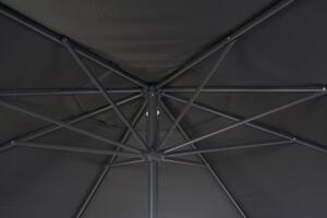 ROJA Standardowy parasol, 3,5 m, szary
