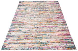 Szaro-kolorowy dywan nowoczesny do salonu - Ecaso 3X