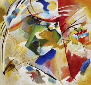 Reprodukcja Painting with Green Center 1913, Wassily Kandinsky