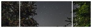 Obraz nocnego nieba (170x50 cm)